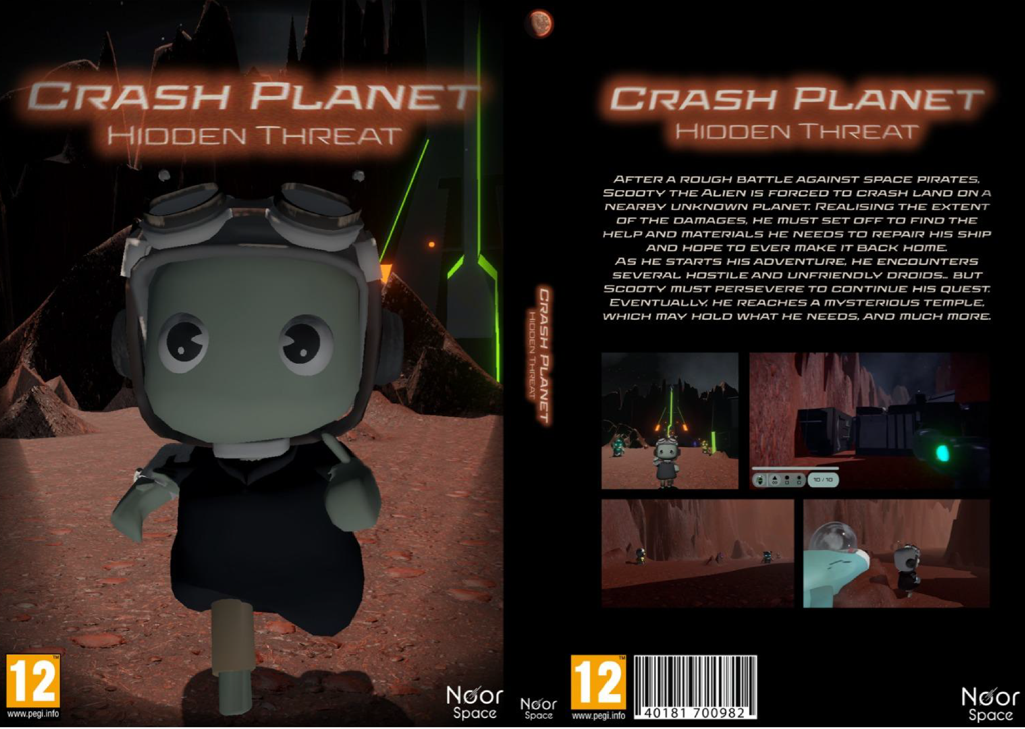 Crash Planet: Hidden Threat - Jogo de Ação e Aventura em 3D